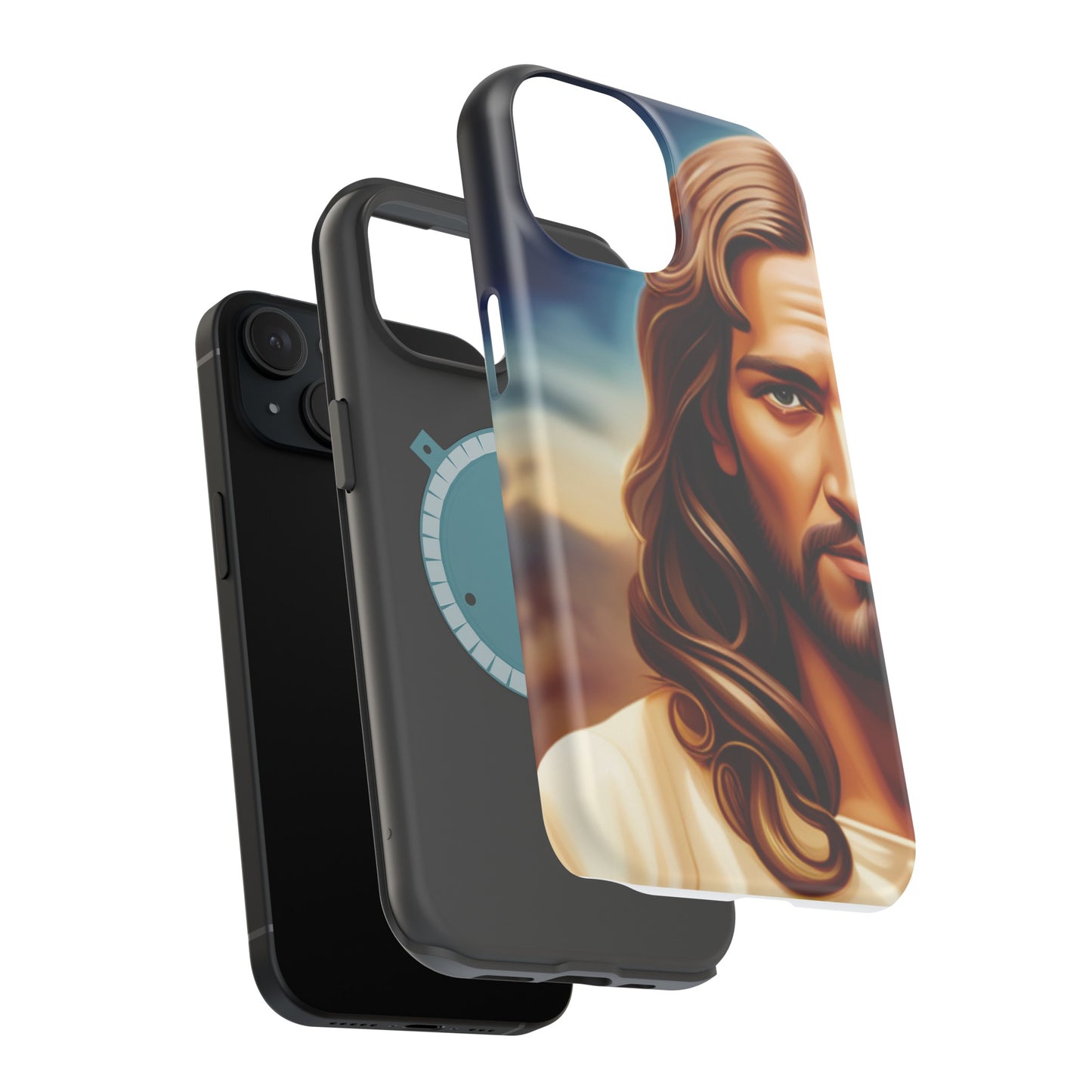 Jesus Face Magnetic Tough Cases