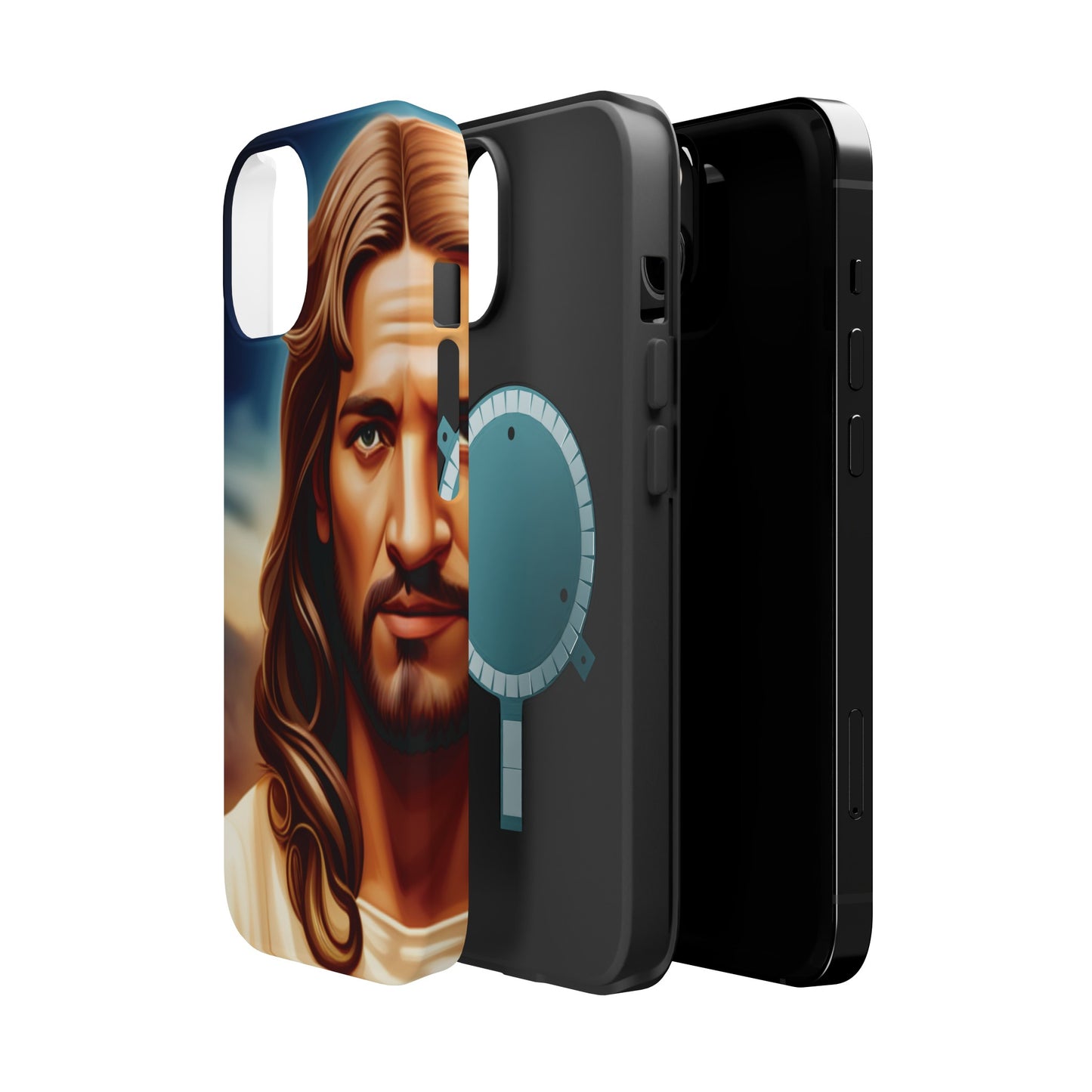 Jesus Face Magnetic Tough Cases