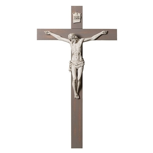 40"FONTANINI CRUCIFIX-CARRARA
