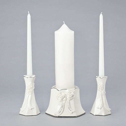 6"H WEDDING UNITY HOLDER SET