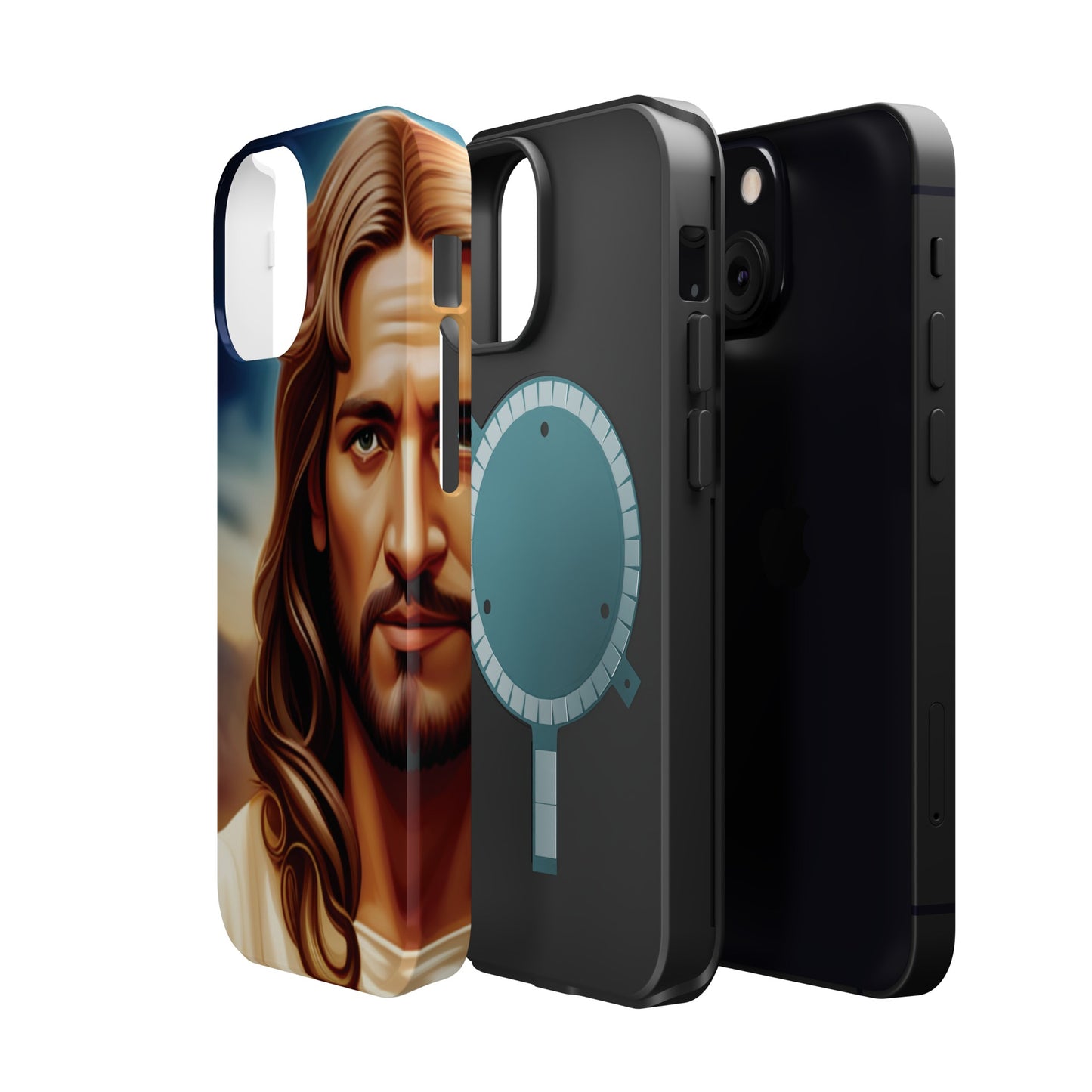 Jesus Face Magnetic Tough Cases