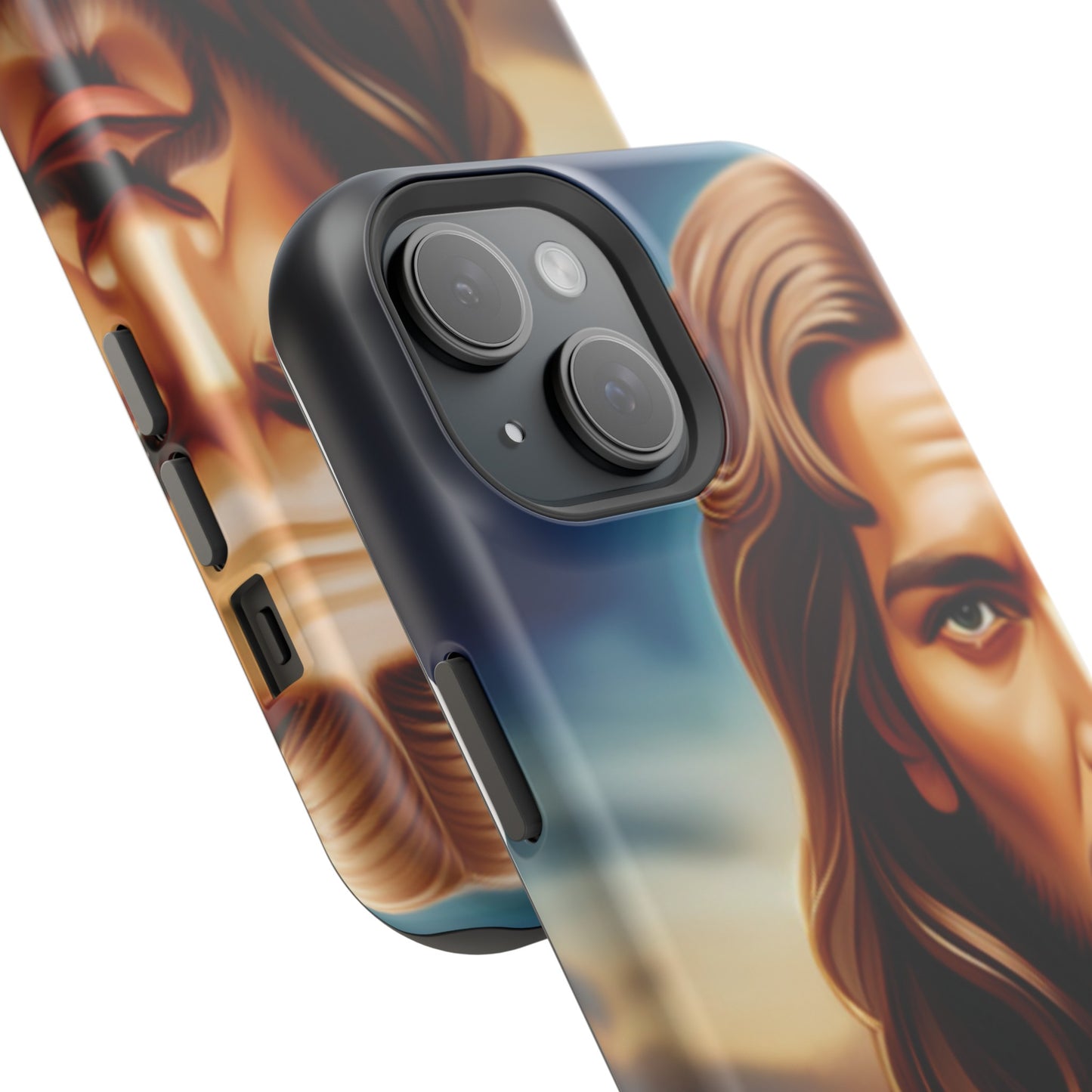 Jesus Face Magnetic Tough Cases