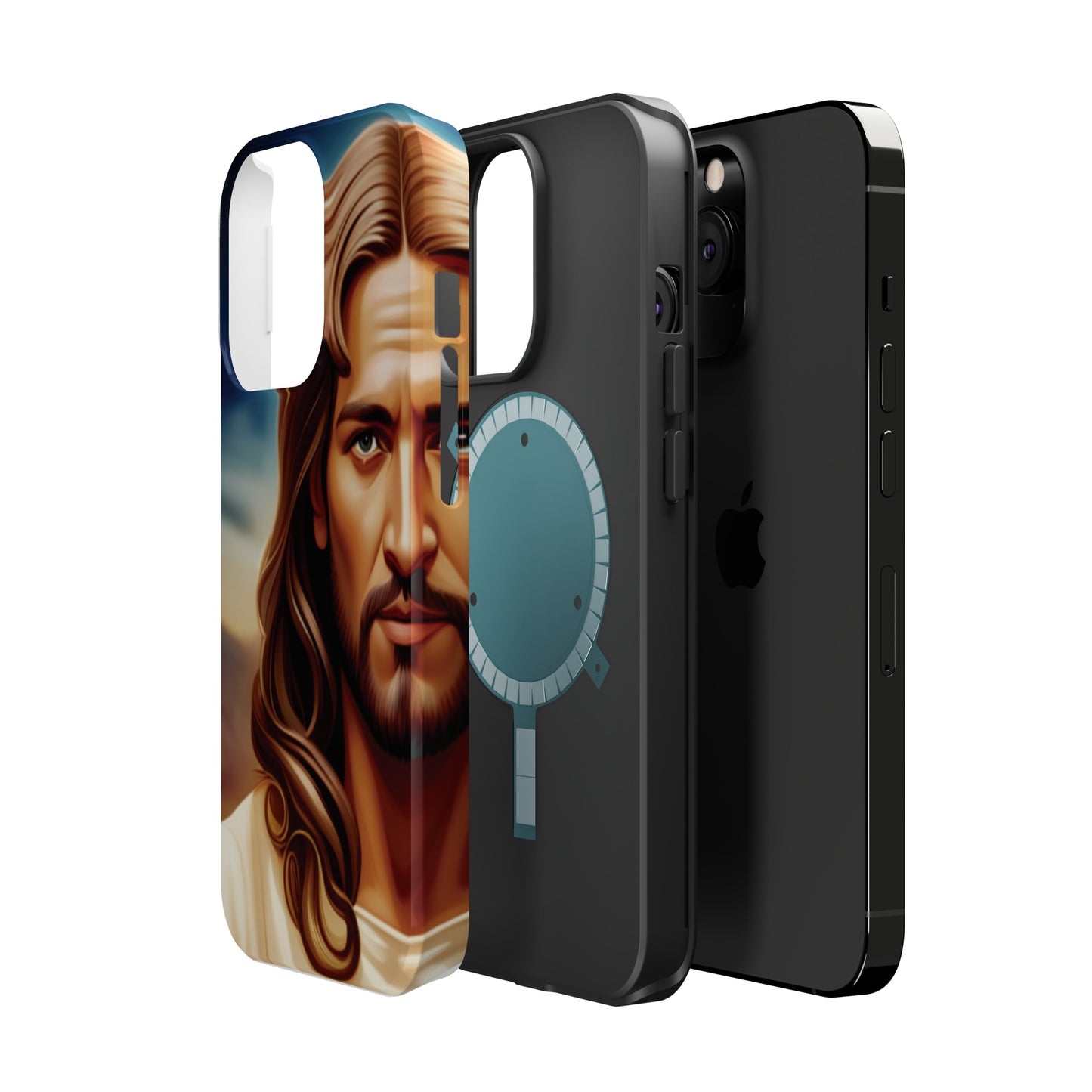 Jesus Face Magnetic Tough Cases