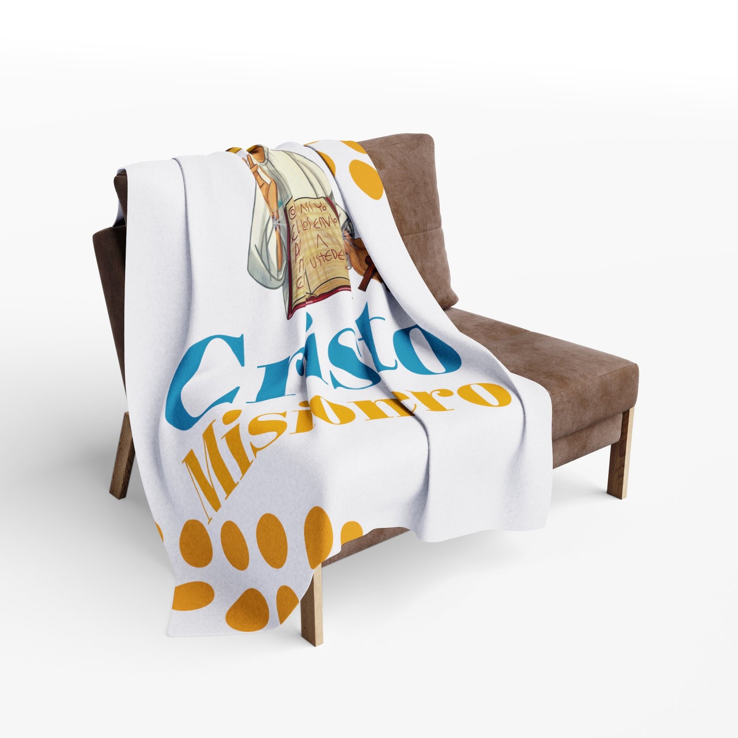 Cristo Misionero Arctic Fleece Blanket