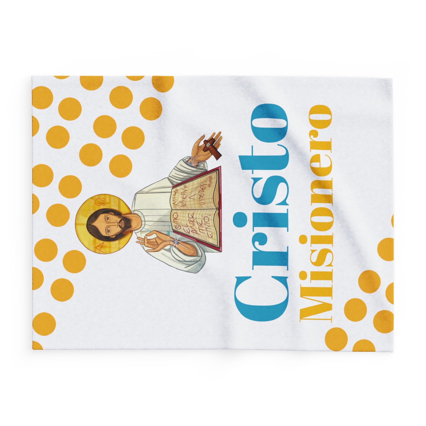 Cristo Misionero Arctic Fleece Blanket