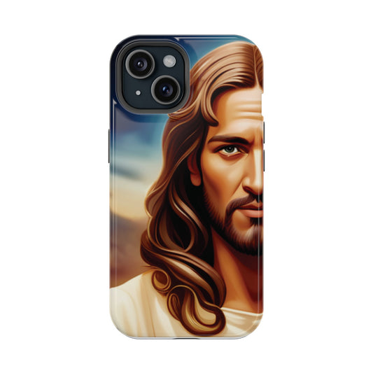 Jesus Face Magnetic Tough Cases
