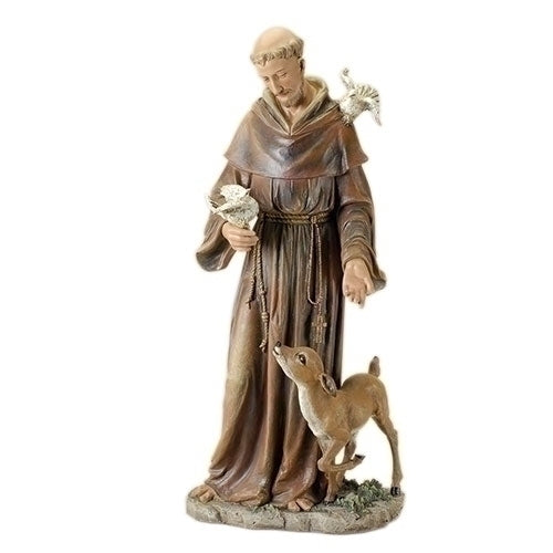 36.5"H ST FRANCIS FIGURE