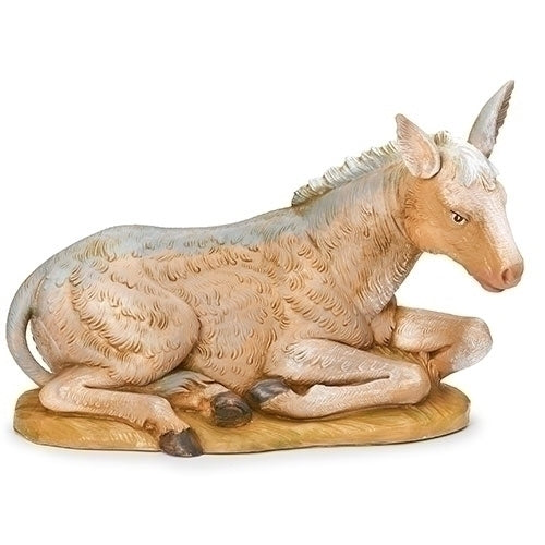 12" SCALE SEATED DONKEY