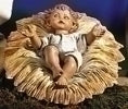 27" SCALE INFANT W/MANGER