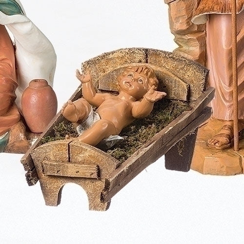 18" SCALE INFANT W/MANGER