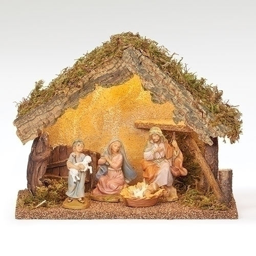5" SCALE 4 FIGURE NATIVITY