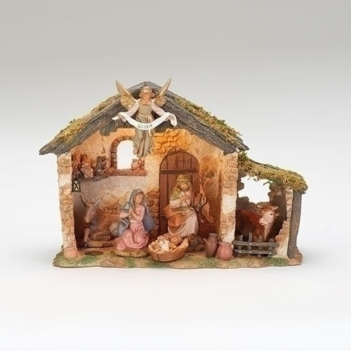 5" SCALE 6 FIGURE NATIVITY