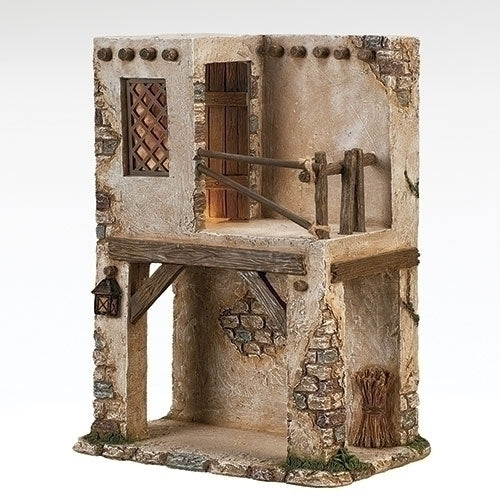 17.25"H LIGHTED BETHELEHEM INN