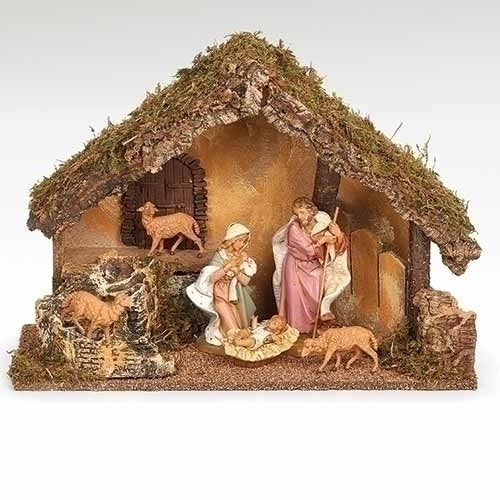 7.5" SCALE 6 FIGURE NATIVITY