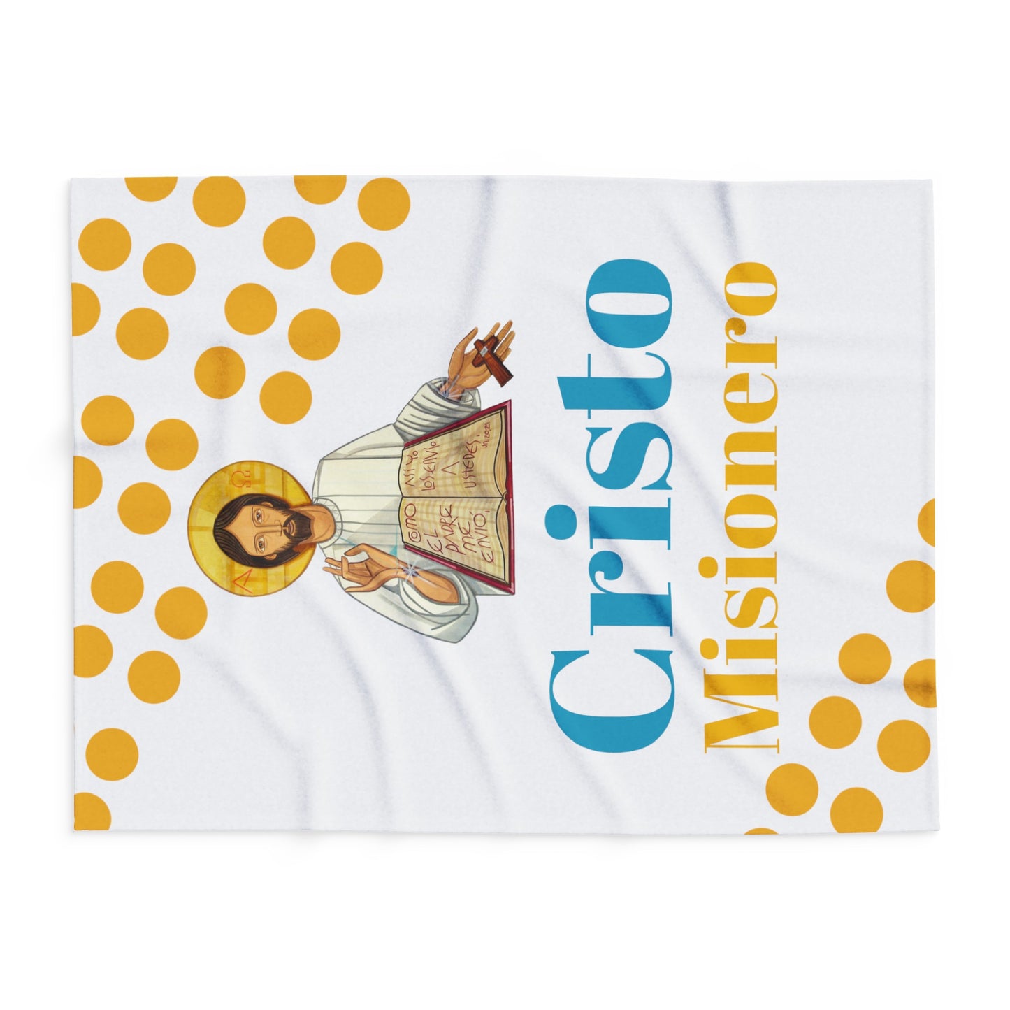 Cristo Misionero Arctic Fleece Blanket