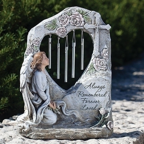 11.25"H MEMORIAL ANGEL GARDEN