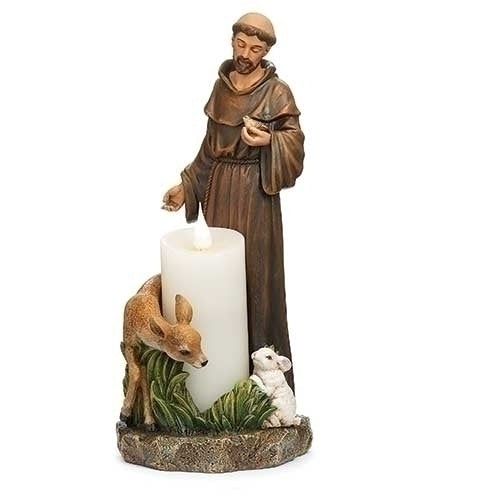 10"H ST FRANCIS FIGURE