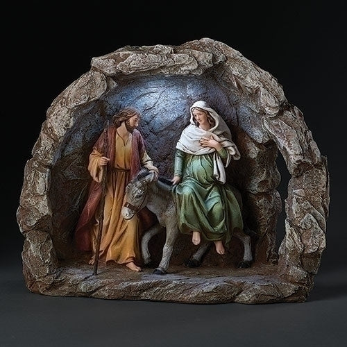 10.75"H LIGHTED LAS POSADA