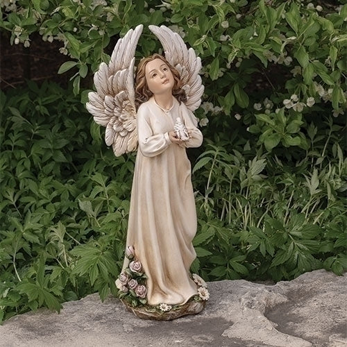 18.5"H STANDING ANGEL W/DOVE