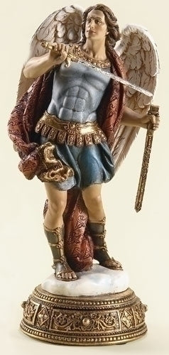 10.25"H ST MICHAEL FIGURE