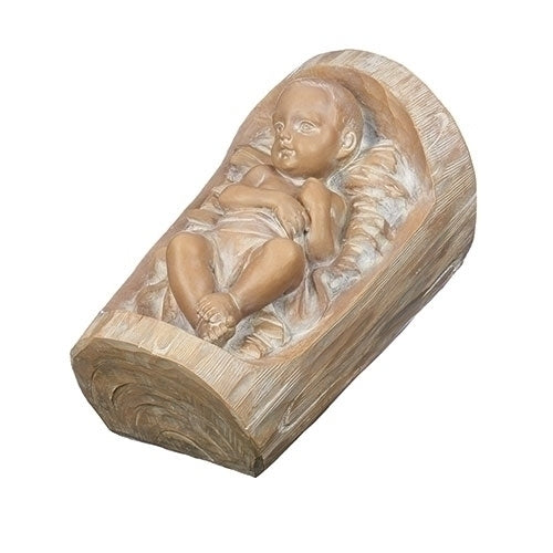 35"H SCALE WOOD CARVE JESUS