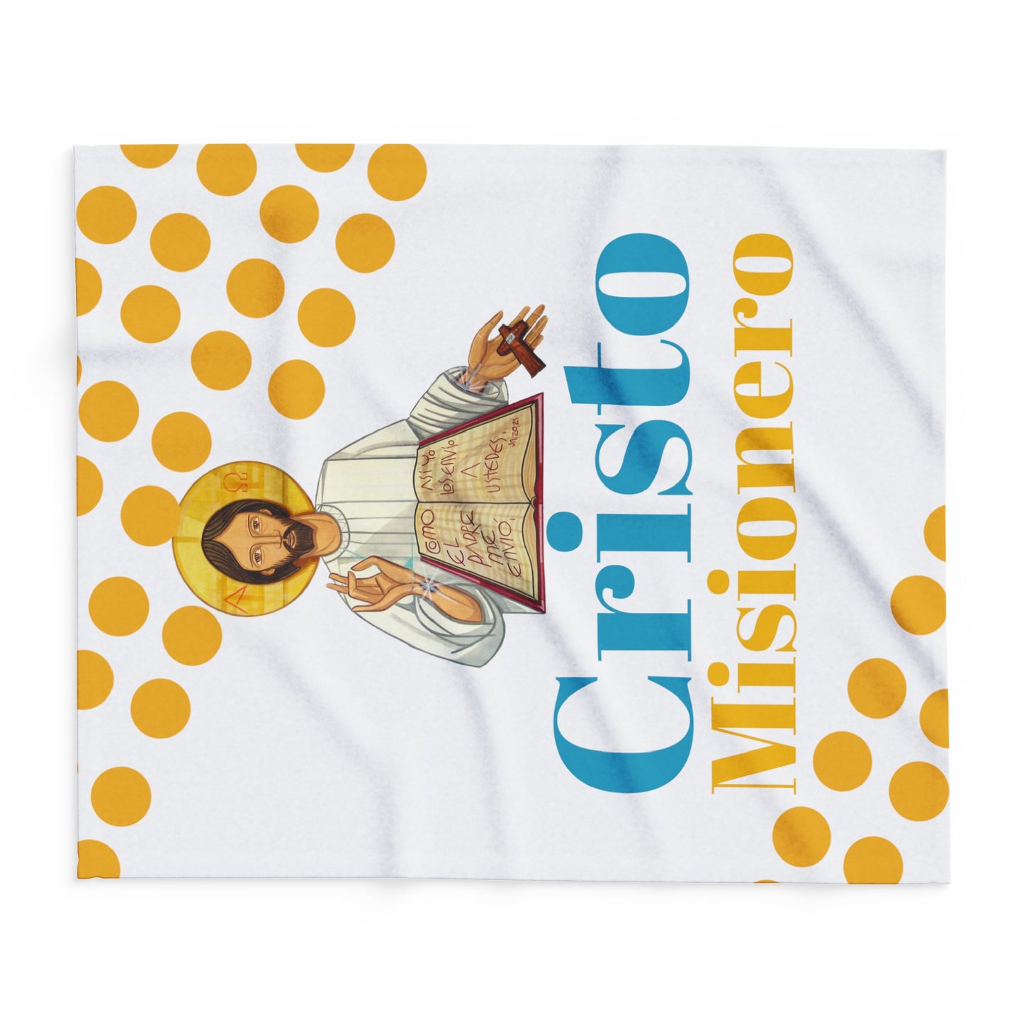 Cristo Misionero Arctic Fleece Blanket