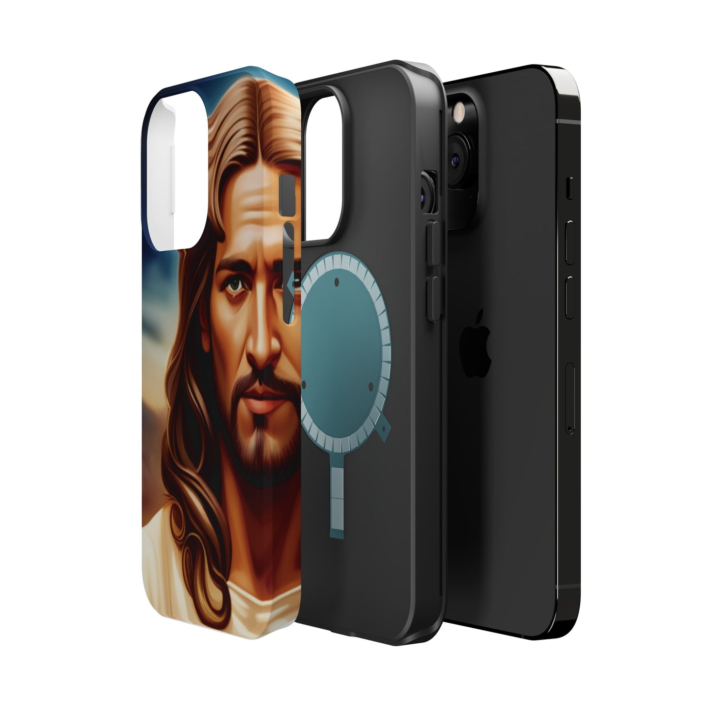 Jesus Face Magnetic Tough Cases