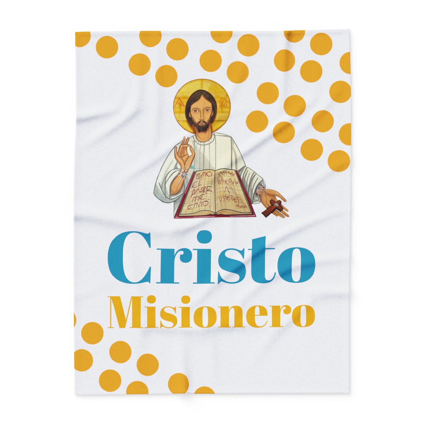 Cristo Misionero Arctic Fleece Blanket