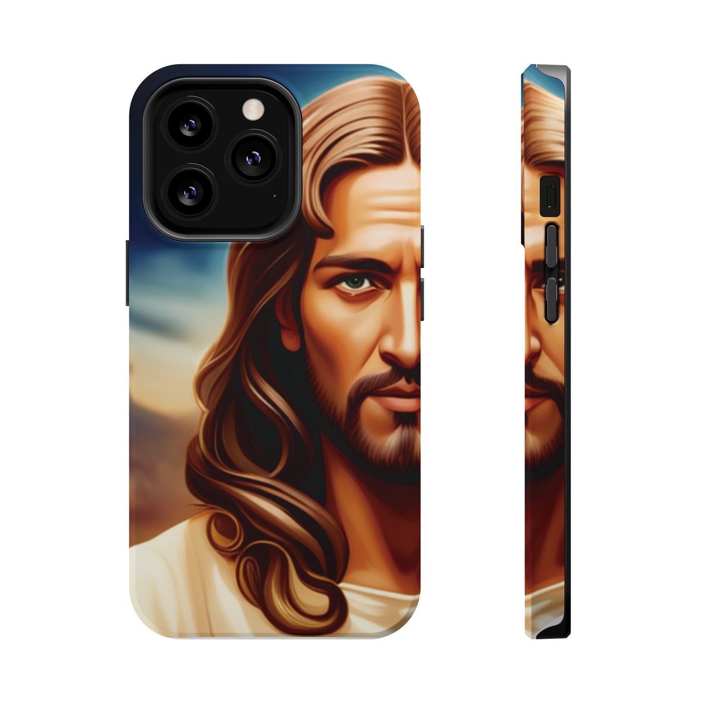 Jesus Face Magnetic Tough Cases