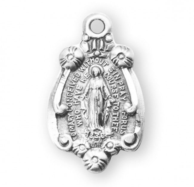 Sterling Silver Miraculous Medal