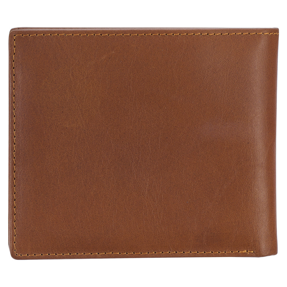 Seek First the Kingdom Saddle Tan Genuine Leather Wallet - Matthew 6:33