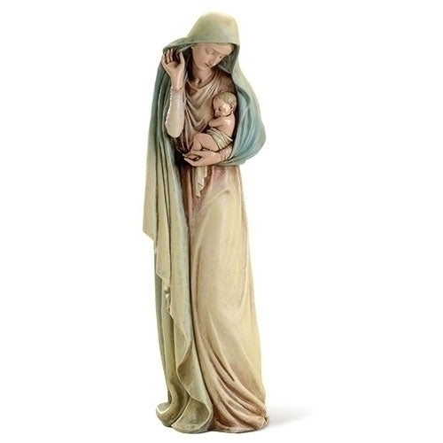 18"H MADONNA & CHILD FIGURE