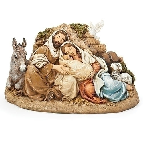 6"H RESTING HOLY FAMILY