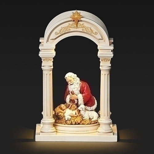 8"H LIGHTED ARCH W/KNEELING