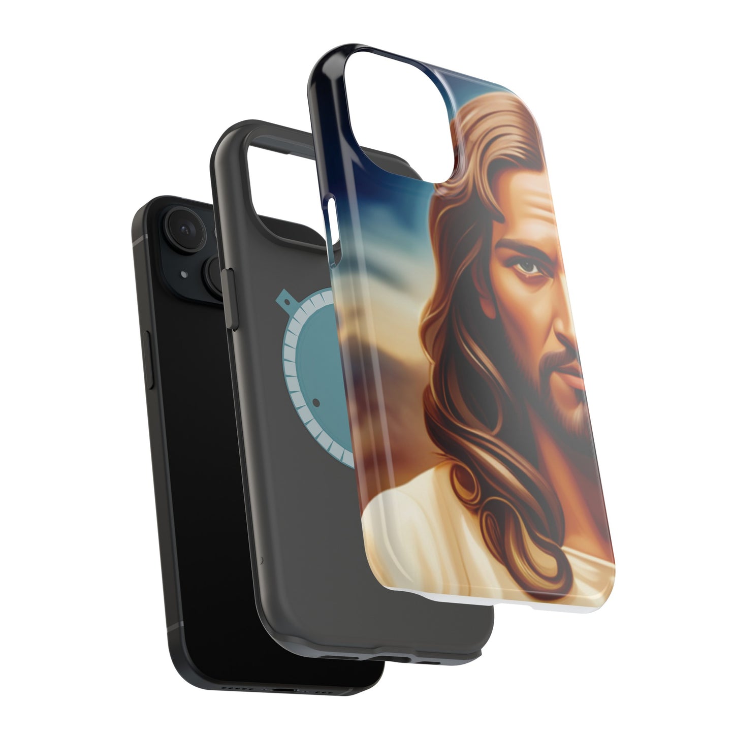 Jesus Face Magnetic Tough Cases