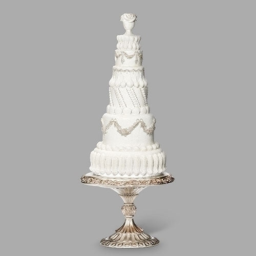 23.5"H TIERED WEDDING CAKE