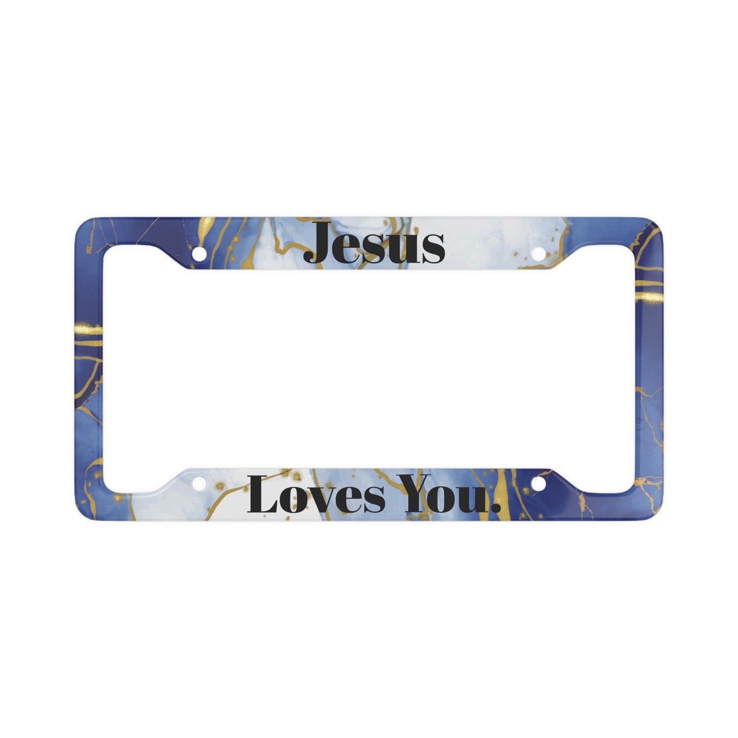 Jesus License Plate Frame