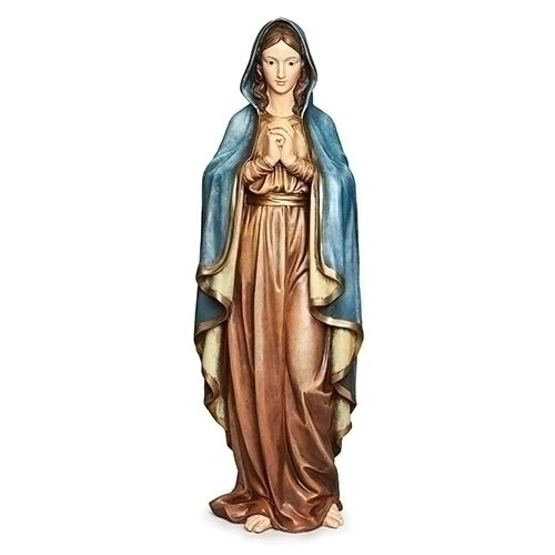 37.5"H PRAYING MADONNA FIGURE