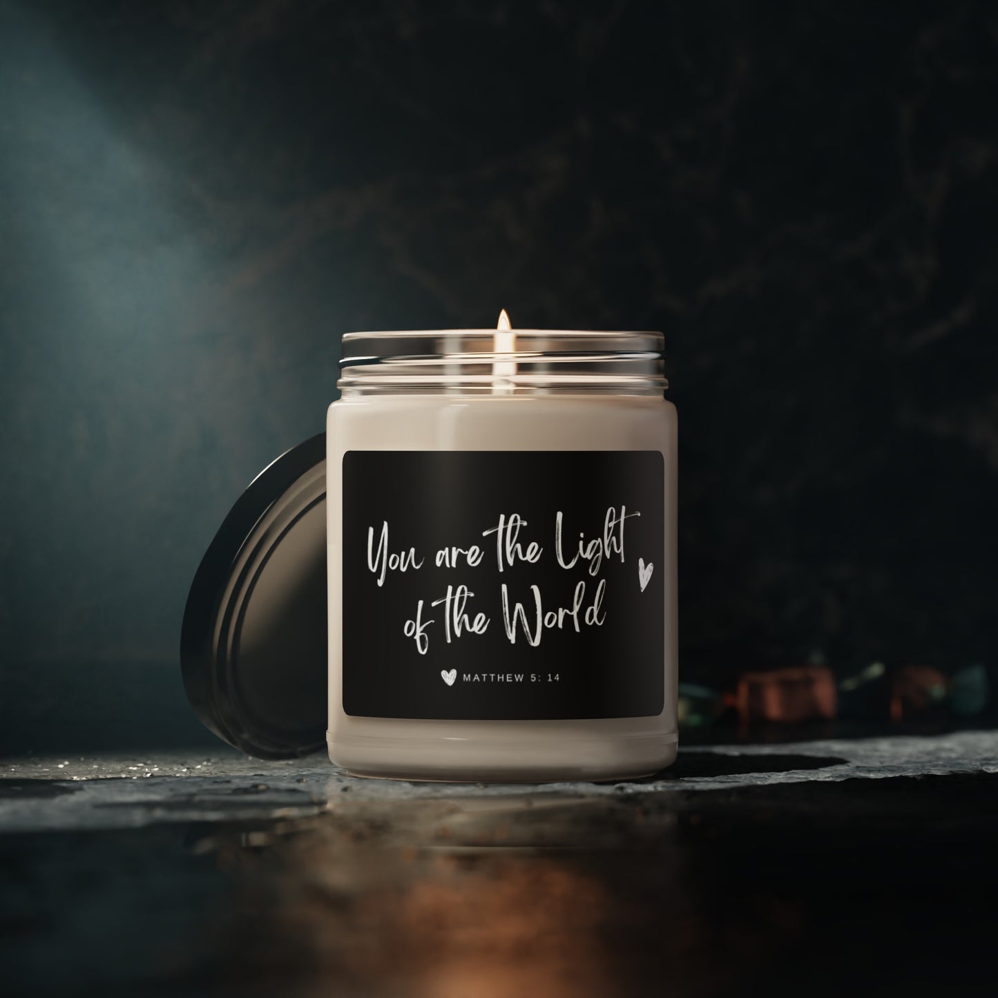 You are the Light. Scented Soy Candle, 9oz
