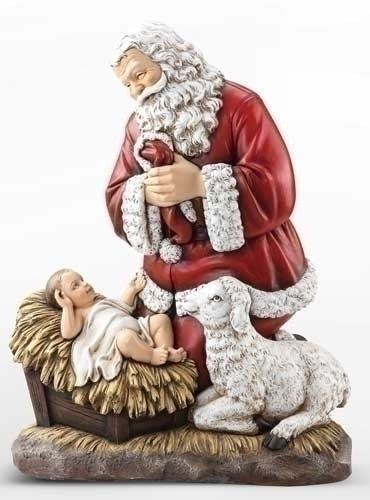 24" KNEELING SANTA SLIM