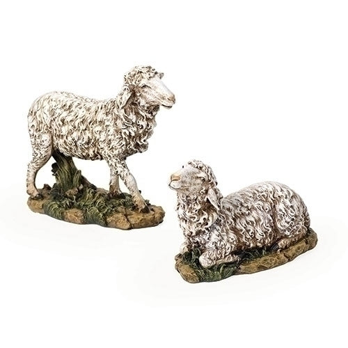 2PC ST 27" SCALE COLOR SHEEP