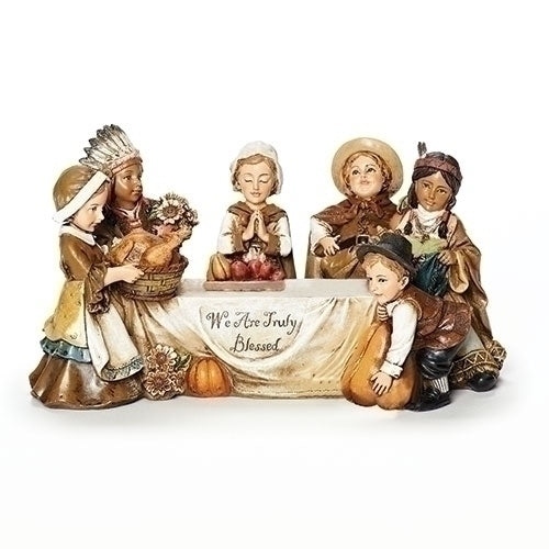 5.5" KID PILGRIM SCENE FIG