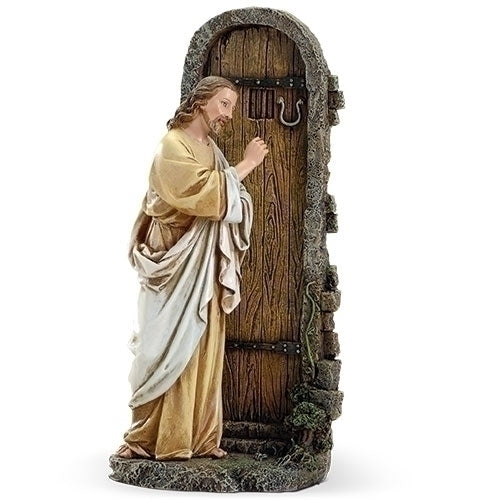 11.75"H JESUS KNOCKING AT DOOR