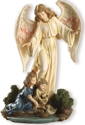 8.5"H GUARDIAN ANGEL W/CHILD