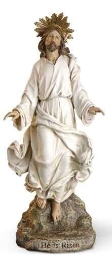 12"H CHRIST IS RISEN FIGURE