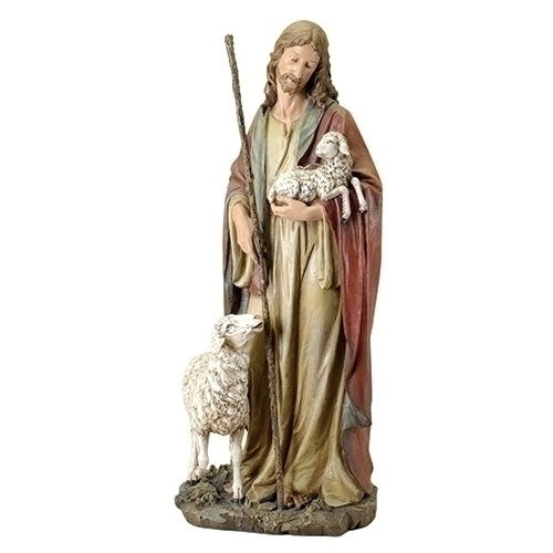 36.5"H GOOD SHEPHERD FIGURE