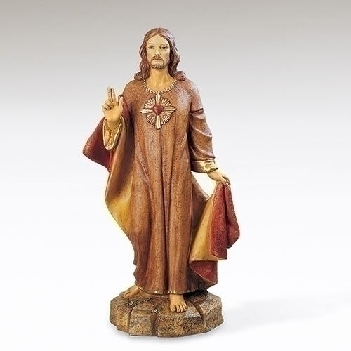40"H SACRED HEART STATUE
