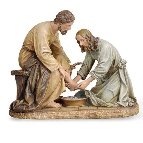 6.5"H JESUS WASHING FEET