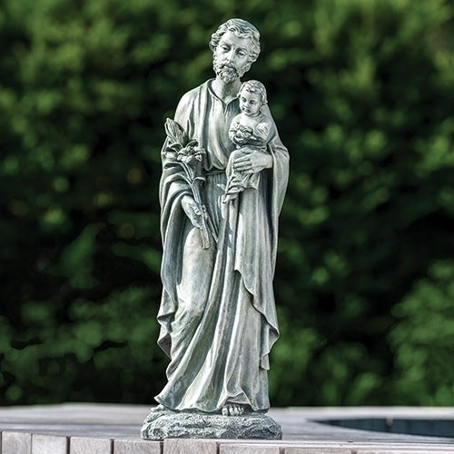 20"H ST JOSEPH GARDEN STATUE