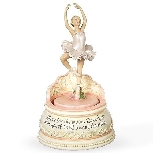 7.25"H BALLET MUSICAL FIGURE